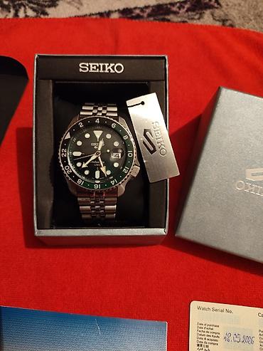 seiko 5 цена: Seiko 5 Sports GMT Automatic — стильные механические часы с функцией — 4