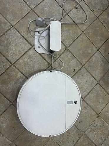 Məişət texnikası: Robot tozsoran. 0508888777 Nəm və quru təmizləmə. - Dairəvi, ağ — 1