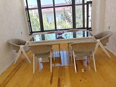 stolustu dəst: Masa dəsti satılır 700₼. Keyfiyyətli maldır. Ünvan Binəqədi. 2165 — 1
