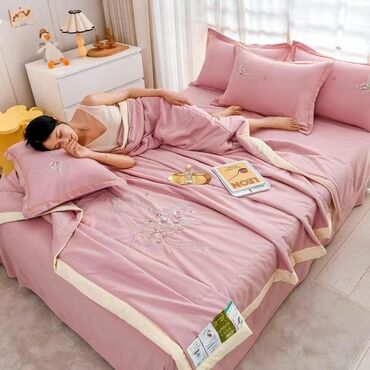 производитель 3д постельного белья: Летний комплект, одеяло простыня и наволочки,доступные цены Пекин