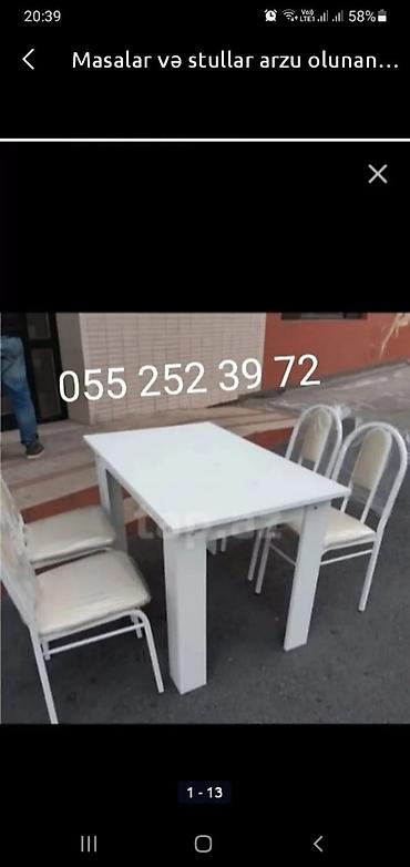 Masalar: Kompüter masası, Yeni, Açılmayan, Laminat, Dördbucaq masa — 10