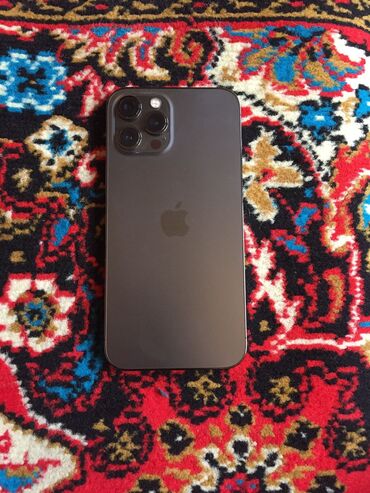 Apple iPhone: IPhone 12 Pro Max, 128 GB, Barmaq izi, Face ID, Sənədlərlə