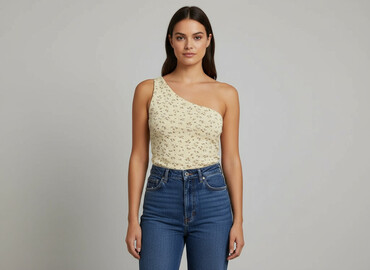 bluzka siateczka z cyrkoniami zara: Women`s top, size S