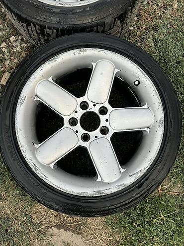 коса е34: Колеса в сборе 245 / 40 / R 17, Лето, Б/у, Комплект, Легковые, Литые, отверстий - 5 — 6