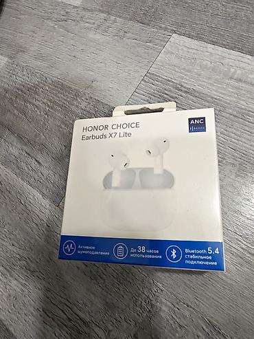 Yeni Simsiz (Bluetooth) Qulaqcıqlar, Honor, rəng - Ağ