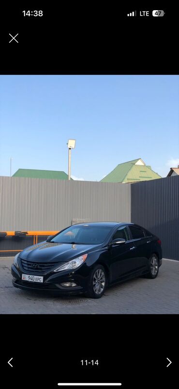 hyundai h 100: Hyundai Sonata: 2014 г., 2.5 л, Автомат, Бензин, Седан