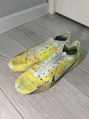 Мужские кроссовки, 41.5, Nike, Б/у, цвет - Желтый, Бесплатная доставка