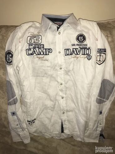 Duksevi: Original CAMP DAVID kosulja M NOVA 100% Line Ramena 46cm, duzina na lalafo.rs — 1 Duksevi: Original CAMP DAVID kosulja M NOVA 100% Line Ramena 46cm, duzina — 1