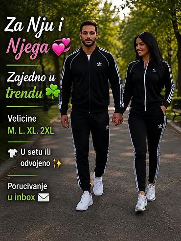 odeca mona: Unisex trenerke za nju i njega – set ili pojedinačno ZA NJU I NJEGA — 1