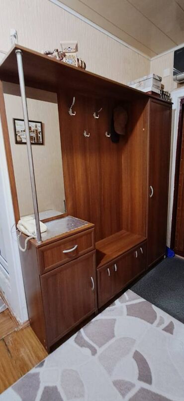 şəkidə satılan evlər: İşlənmiş, Açılan, 1 qapı Düz dolab, Dəhliz dolabı, Azərbaycan