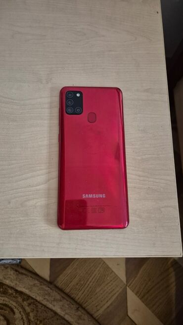 samsung ucuz telefon: Samsung A20s, 64 GB, rəng - Qırmızı