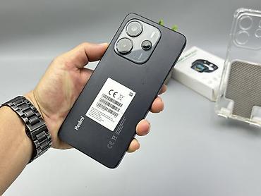 switch oled: Redmi, Redmi Note 14, Б/у, 256 ГБ, цвет - Черный, 2 SIM — 1