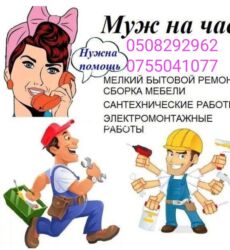 дом ремонт: Мелкосрочные работы, Муж на час