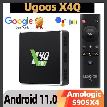 smart televizorlar: Yeni Smart TV boks 4 GB / 32 GB, Android, Pulsuz çatdırılma