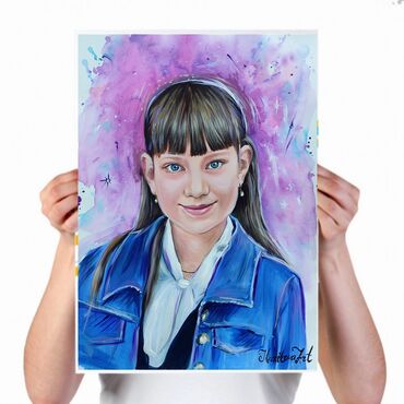 Другие услуги: Портреты, портрет, красками, диджитал Привет! я Вероника Mazitovaart — 11