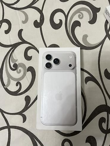 apple 16: Оригинальная коробка IPhone 17 Pro Max, Silver — 1