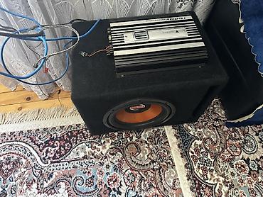 kredit kalonkalar: Avtomobil üçün səs sistemi dəsti - Subwoofer: Semtoni markalı, portlu — 1
