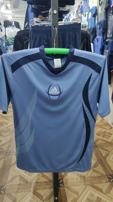 Футболки: Мужская футболка, S, M, L, Adidas, Новый, цвет - Белый, Платная доставка — 12