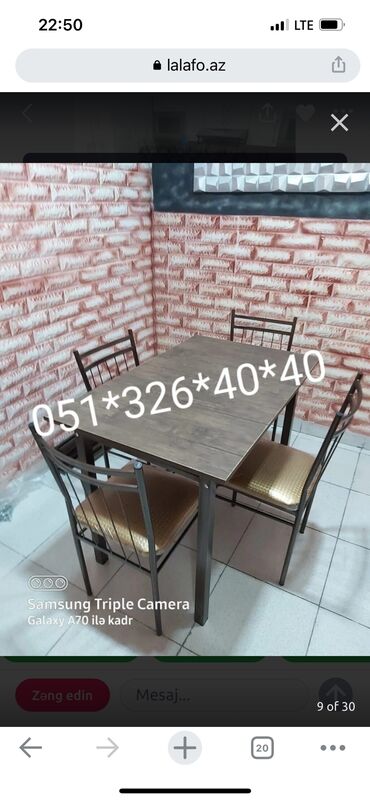 Masa və oturacaq dəstləri: Stol stul masa ve oturacaq destleri Masa ve oturacaq destleri stullar -da lalafo.az — 6 Masa və oturacaq dəstləri: Stol stul masa ve oturacaq destleri Masa ve oturacaq destleri stullar — 6