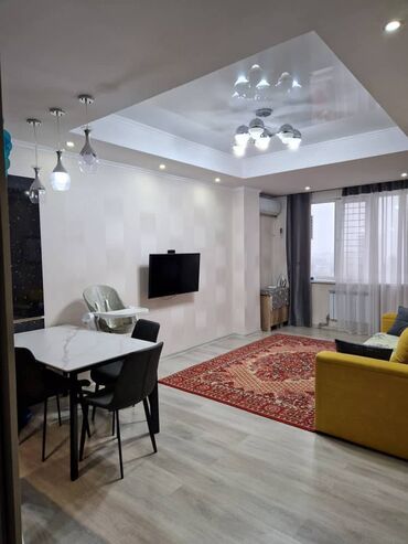 снять квартиру в элитном доме в Кыргызстан | Продажа квартир: 2 комнаты, 52 м², Элитка, 7 этаж, Центральное отопление