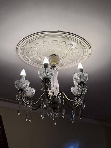 samlar: Çılçıraq, 6 lampa, Şüşə — 1