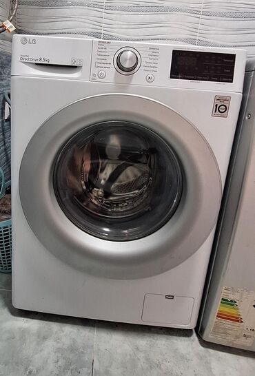 купить бу стиральную машину: Стиральная машина LG, Б/у, Автомат, До 9 кг, Компактная