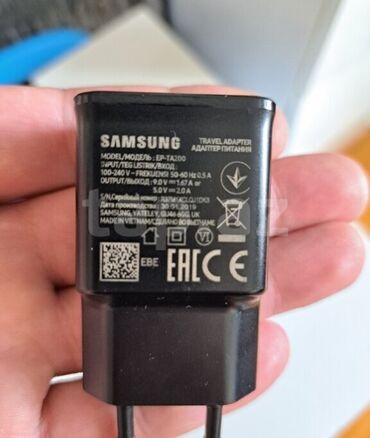 samsung s10 цена в баку: Adapter Samsung, 12 Vt, Yeni