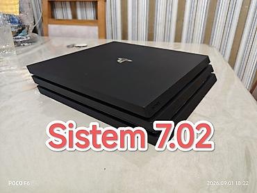Техника и электроника: PlayStation 4 Pro konsolu - Sistem versiyası: 7.02 - Model/seriya — 1