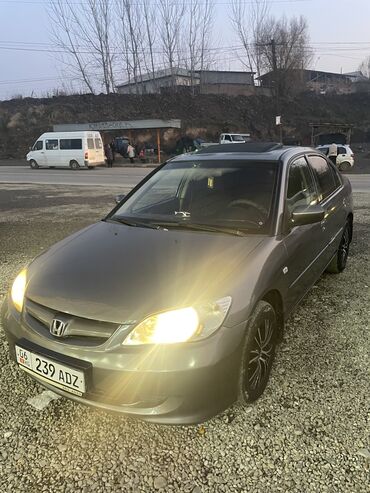 машина для женщин: Honda Civic: 2004 г., 1.6 л, Автомат, Бензин, Седан