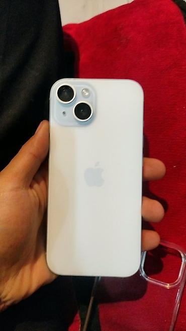 ош жапалак: IPhone 15 (белый) акб 80 есть маленький скол не вскрывался все в — 3
