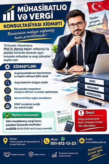 tbilisi: Mühasibat uçotu | Vergi uçotu üzrə məsləhət xidmətləri — 3