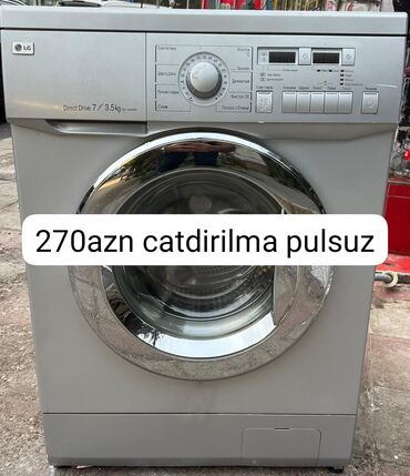 Soyuducular: Paltaryuyan maşın LG, 7 kq, Avtomat, Qurutmasız, Kredit yoxdur