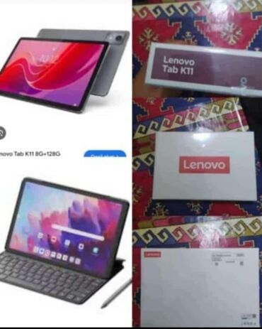 samsung galaxy tab a: LENOVO TAB K11 8 RAM 128GB 2024 işlənməyib salafandı mükafat olaraq