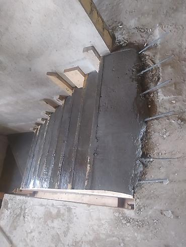 1200: Beton pilləkənlərin yığılması öz apalofka taxdamda var, isdenilen — 10