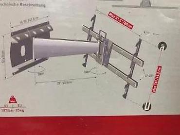 Aksesoari za TV i video: Barkan 3-kraki zidni nosač za Plasma/LCD televizore - Kompatibilnost — 5