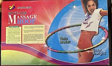 İdman və istirahət: BOYU-1108 Massage Hoop – maqnitli masajlı hulahop Xüsusiyyətlər: - 8 — 1