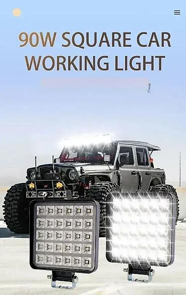 predsoblja slike: Led reflektori za dzipove, kamione, traktore 48w. led reflektori za — 1