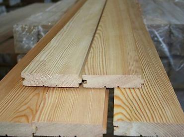 Вагонка: Отделочные материалы из дерева. - Вагонка шпунтованная: доска с — 3