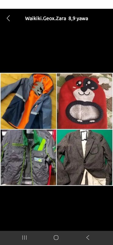 Kurtkalar: Uşaq üst geyimləri – 8-9 yaş üçün - Brendlər: Koton Kids, OVS, Geox — 6