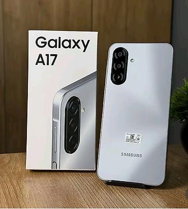 samsung s4 yeni: Samsung Galaxy A17, rəng - Gümüşü — 1
