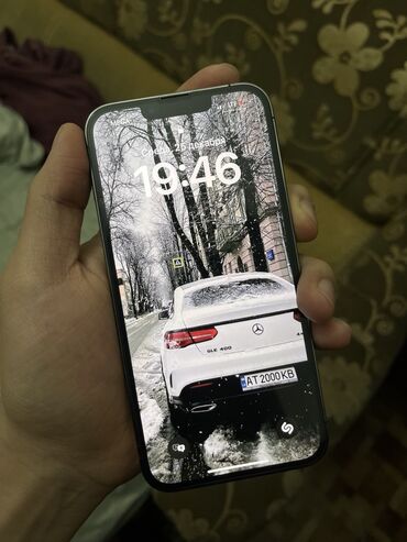 телефн: IPhone 13 Pro, Жаңы, 256 ГБ, Matte Space Gray, Заряддоочу түзүлүш, Коргоочу айнек, Кабель, 78 %