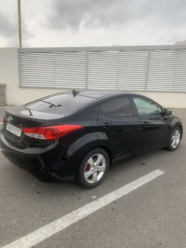 lexus az: Hyundai Elantra sedan – qara rəng, 4 qapı, AZ dövlət nömrə nişanı — 5