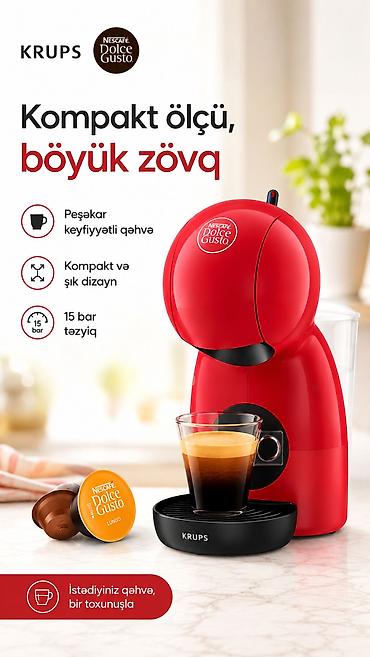 coffee xs: Qəhvə maşını Avtomat, Yeni — 1