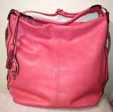 torbica muska 5: Max Mon prelepa velika torba NOVO Nova torba u divnoj koralnoj boji