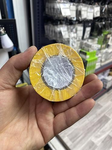 поливинилхлорид: ПВХ электроизоляционная лента (PVC Electrical Insulating Tape), желтая — 2