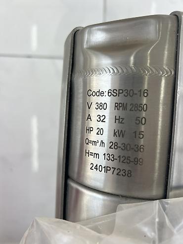 Nasoslar və hidroforlar: Nasos, Artezian quyusu üçün, quraşdırılma Sualtı — 14