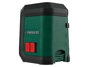 Laserski daljinomeri: PARKSIDE laserski nivelator sa aluminijumskim stativom Opis: - — 15