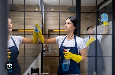bakida ev temizlik isleri: Temizlik xidmeti 
Evlerin ofislerin obyektlerin temizlenmesi