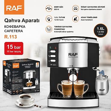 №: 12100 Məhsulun adı: Qəhvə maşını RAF R.113 Damcılı Borulu Kapsullar