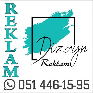 Reklam, çap: Reklam Ve Dizayn isleri.LOGO HAZIRLANMASI Qabariq herifler,neonlar